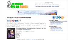 Desktop Screenshot of eyeonbooks.com